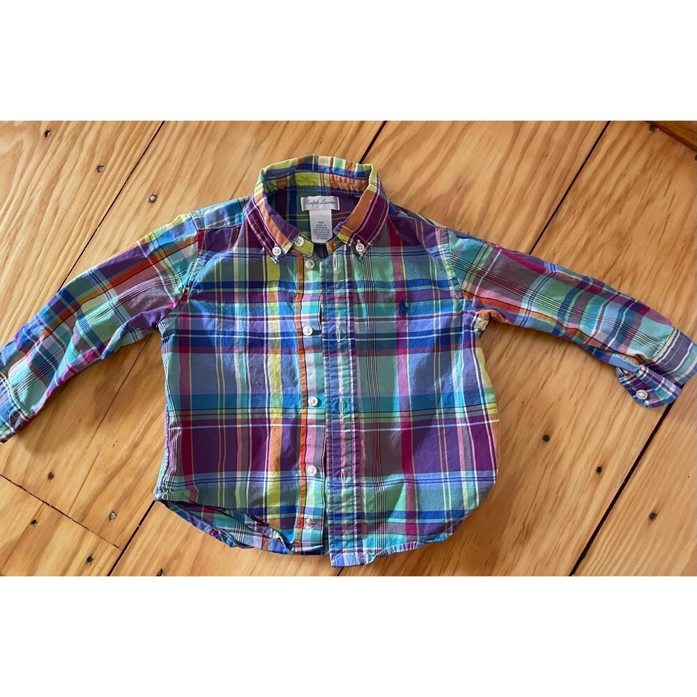 Ralph Lauren button up shirt 18 M